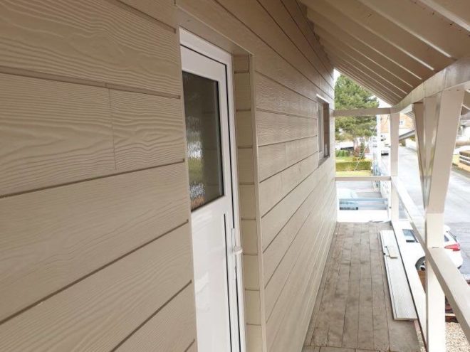 Exemple de réalisation d'un chantier de bardage par AT Couverture - 68 Pulversheim